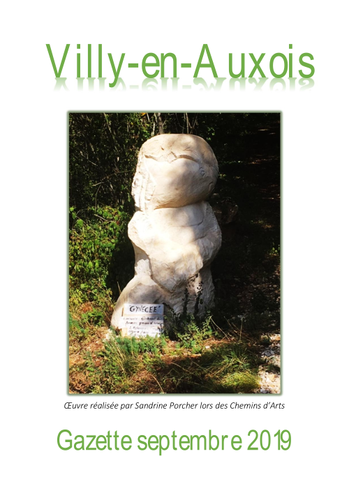 Gazette de Septembre 2019